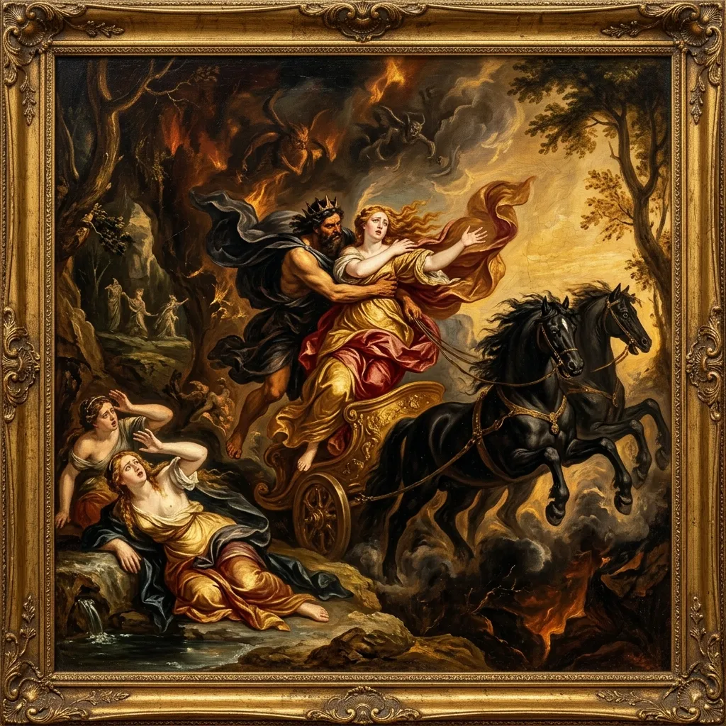 Celestial Drama — Baroque Oil Painting